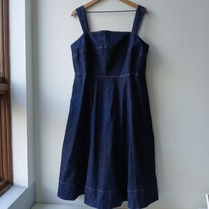 Boden Virginie Denim Dress Women's 14